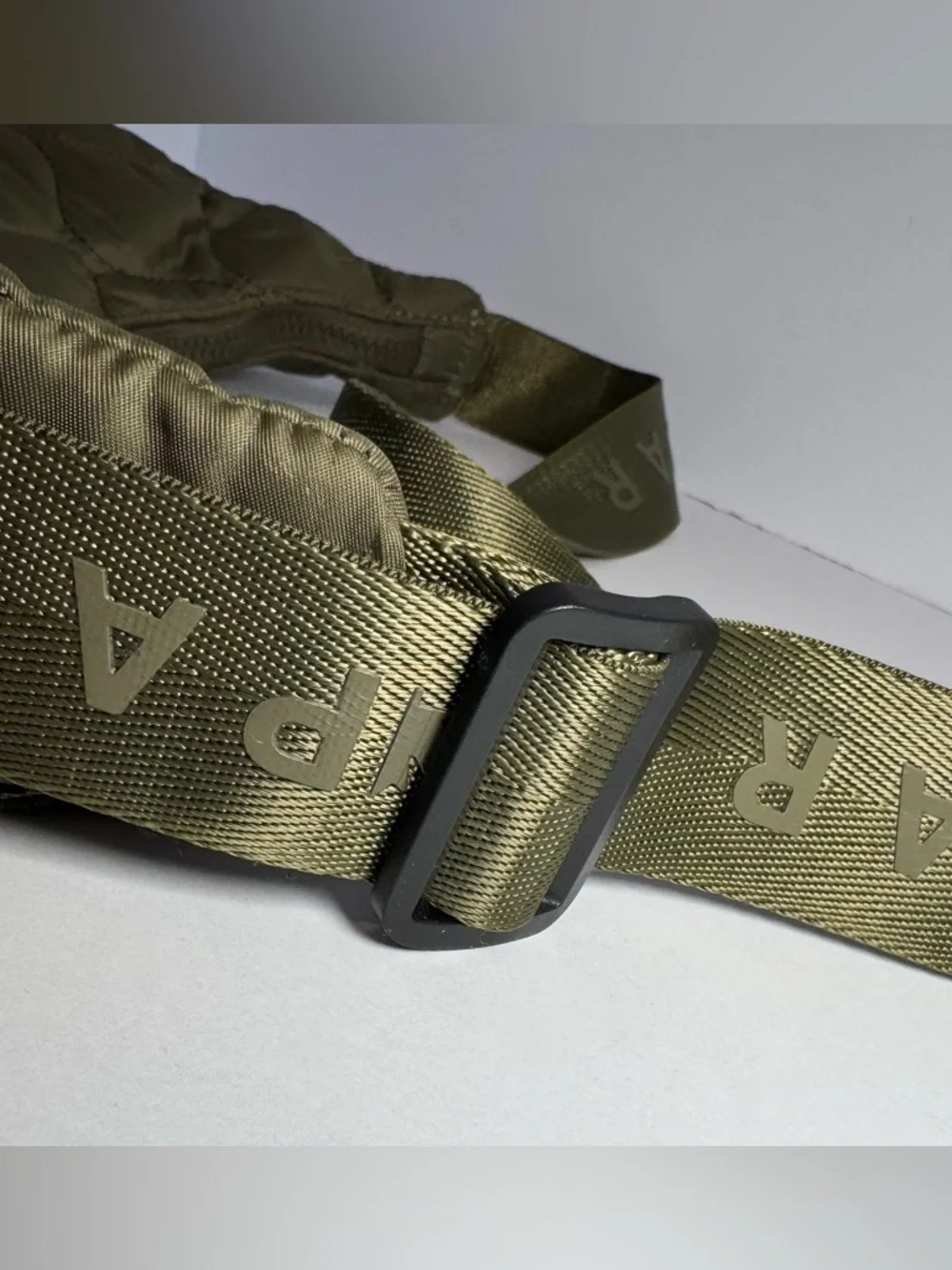 Pajar Asym Quilted Crossbody Forrest green/ orange - Picture 4 of 11